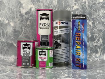 Kleber und Reparatur