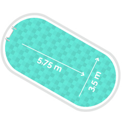Ersatzhülle Z I: 3,50 m x 5,75 m 