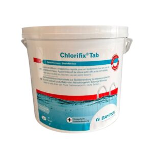 BAYROL ChloriFix Tab 5 kg schnelllösliche Chlortabletten für die Poolpflege